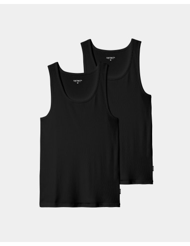 A-Shirt (2 Pack) | Black + Black le concept de la Pate a emporter 