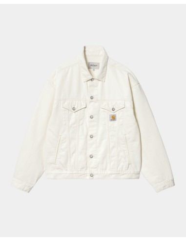 Helston Jacket | White (rinsed) hantent personnes