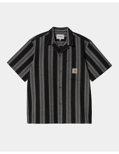 Dodson Stripe Shirt | Black à prix réduit toute l'année