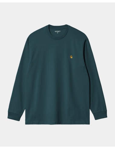 Chase Long Sleeve T-Shirt | Duck Blue pas cheres