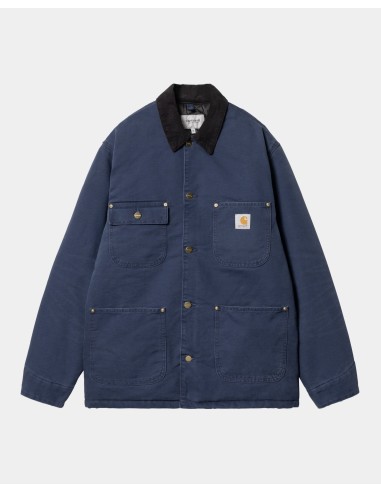 OG Chore Coat (Winter) | Air Force Blue / Black (aged canvas) Faites des économies