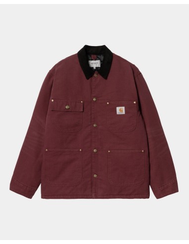 OG Chore Coat (Winter) | Malbec / Black (aged canvas) 2 - 3 jours ouvrés.