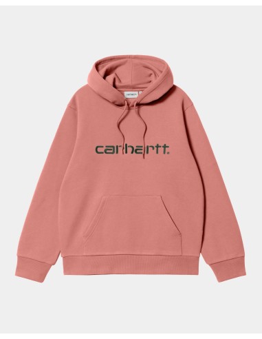 Hooded Carhartt Sweatshirt | Dusty Rose / Sycamore Tree acheter en ligne