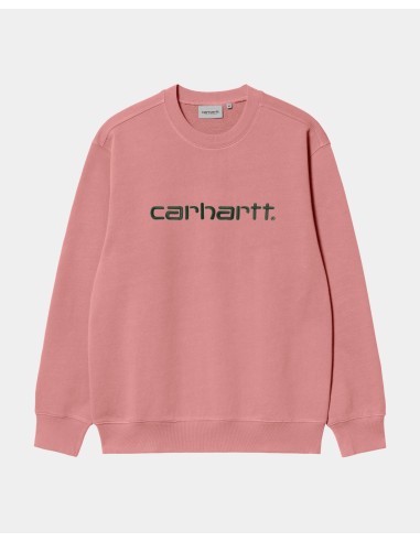 Carhartt Sweatshirt | Dusty Rose / Sycamore Tree Comparez plus de prix