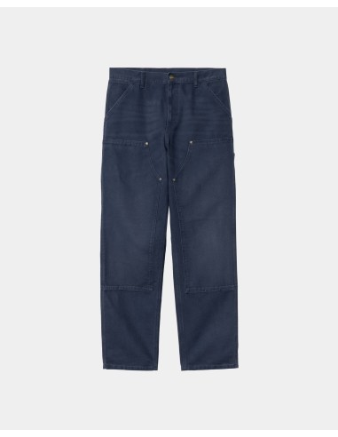 Double Knee Pant | Air Force Blue (aged canvas) le des métaux précieux