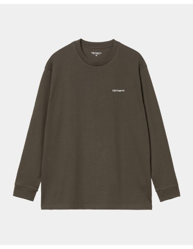 Script Embroidery Long Sleeve T-Shirt | Cypress / White Le MVP de beaucoup