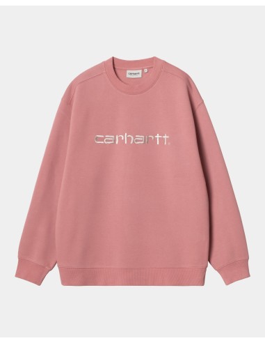 Women’s Carhartt Sweatshirt | Dusty Rose / Moonbeam Dans la société mordern