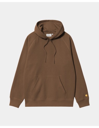 Hooded Chase Sweatshirt | Chocolate en stock