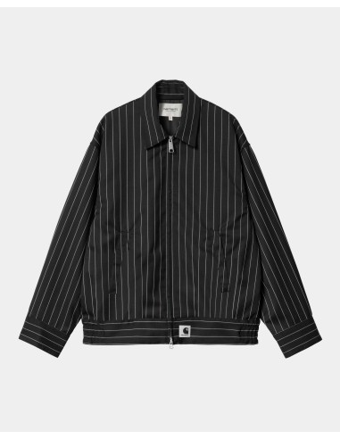 Women’s Seaton Stripe Jacket | Black / Wax Economisez 